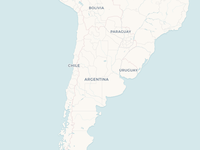 Location map of Argentina
