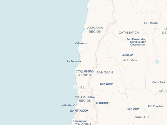 Location map of Chile