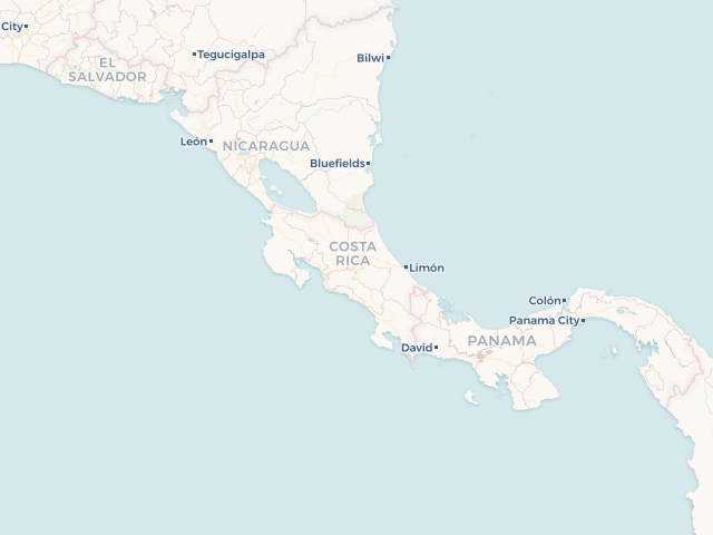 Location map of Costa Rica