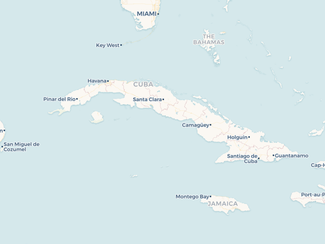 Location map of Cuba