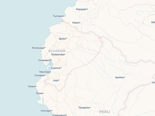 Location map of Ecuador