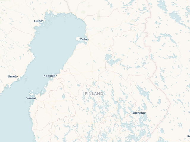 Location map of Finland