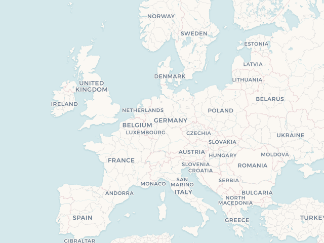 Location map of Germany