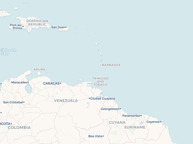 Location map of Grenada