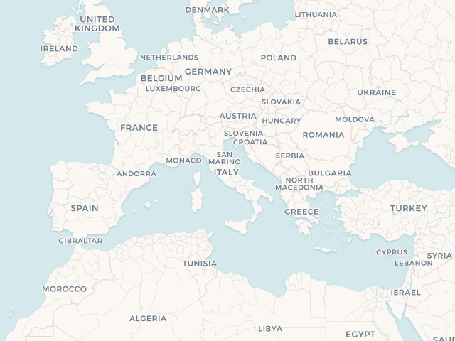 Location map of Italy