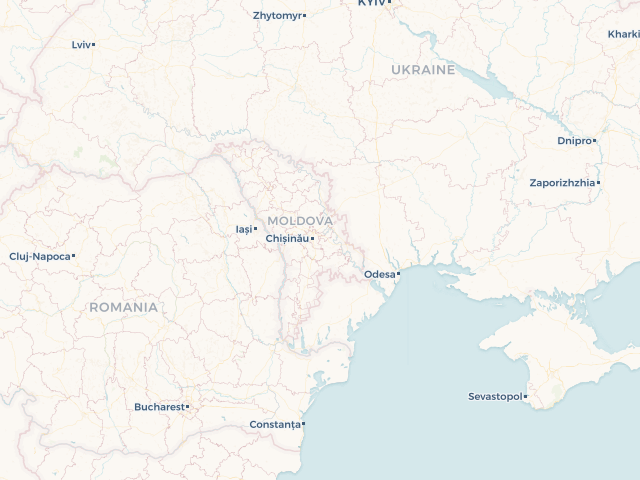 Location map of Moldova
