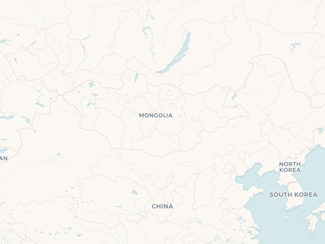 Location map of Mongolia