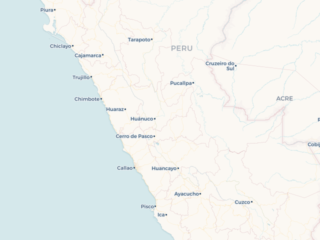 Location map of Peru