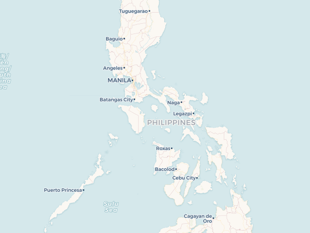 Location map of Philippines