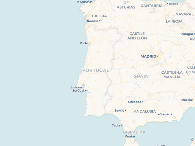 Location map of Portugal