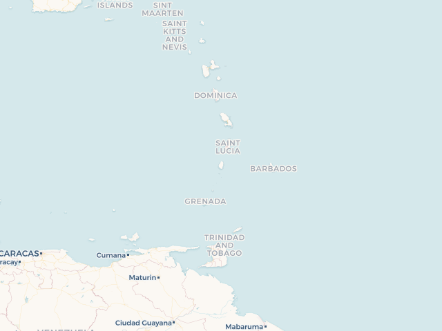 Location map of Saint Vincent and the Grenadines