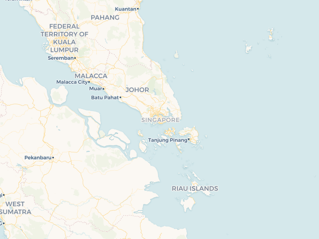 Location map of Singapore