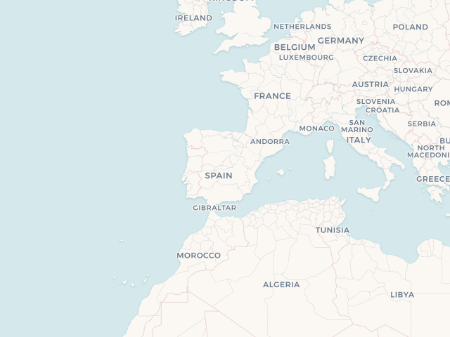 Location map of Spain