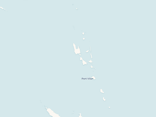 Location map of Vanuatu